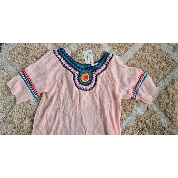 NWT Boho Crochet Swim‎ Cover-up S/M - Picture 3 of 4